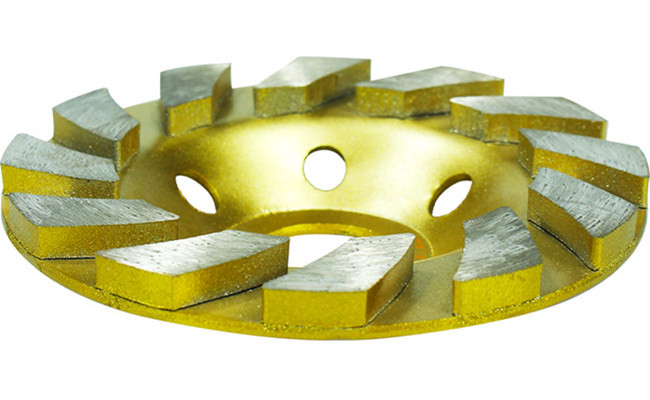 Sintered Turbo Stone Cup Grinding Wheels For Granite 6104