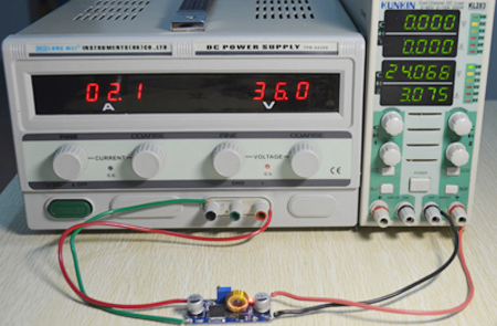 CA-4015 5A DC-DC step down board 4~38V high power Low ripple far beyond LM2596 XL4015E power supply module