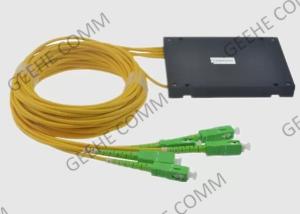 China Single Mode 1x4 ABS Box PON Fiber Optic Cable Splitter wholesale