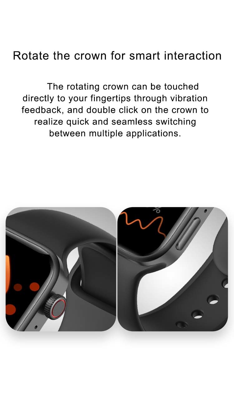 1.44inch TFT Screen Couples Bracelets Fitness Tracker Smartwatch With Bluetooth Calling