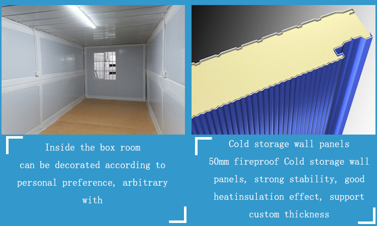 40ft Sandwich Panel Modular Expandable Homes Mobile Living Container House