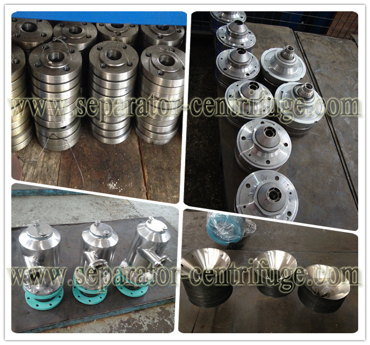 Automatic Milk Centrifuge Separator Machine , Solid And Liquid Separation
