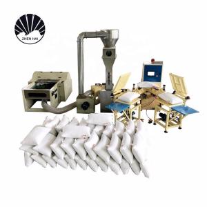 China ISO9001 Pillow Filling Machine Upholstery Foam Sofa Polyester Fiber Cushion Filler Machine wholesale