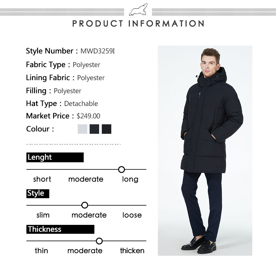 four pockets, , long coat,man winter coat,black coat,business style, thick coat, light colour