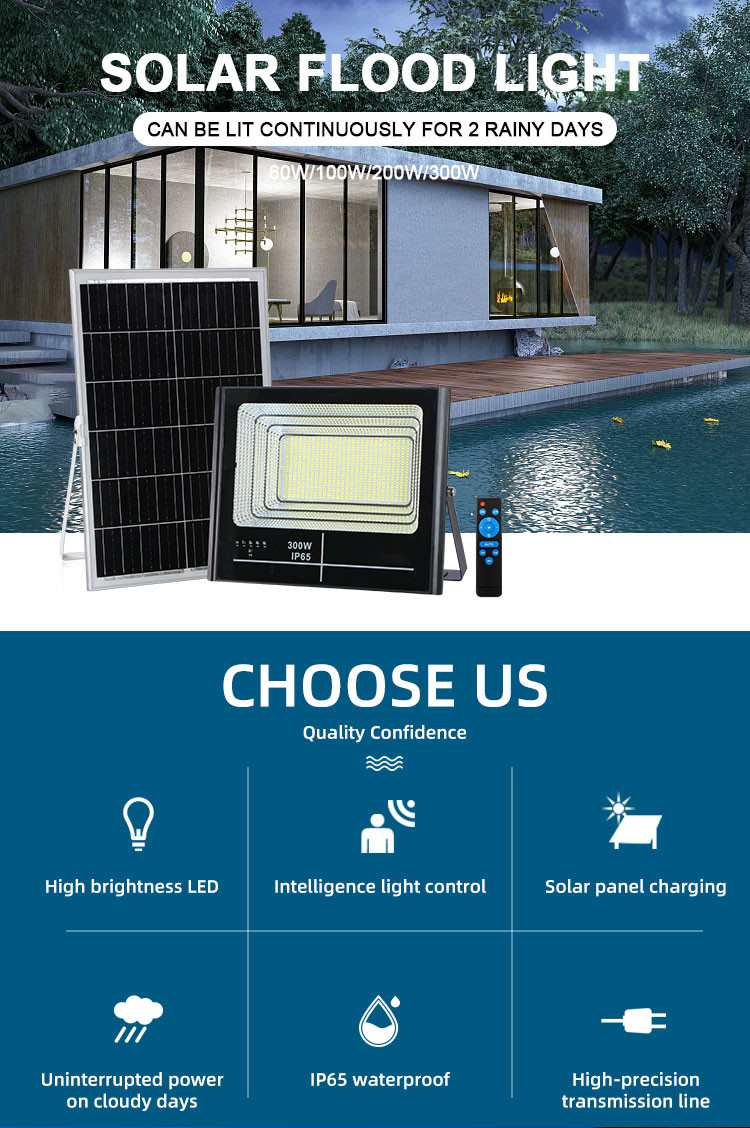 6500K Solar Outdoor Flood Lights Dusk To Dawn Security Motion Sensors 500w 1000w