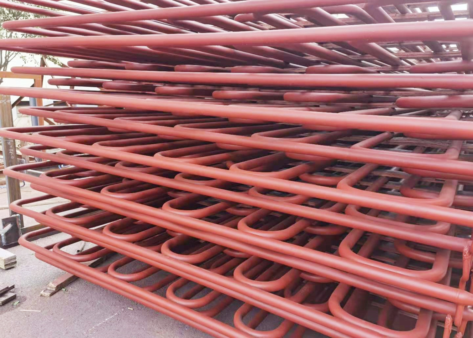 Carbon Steel Coal Fired CFB Boiler Superheater in ASME/GB Standard