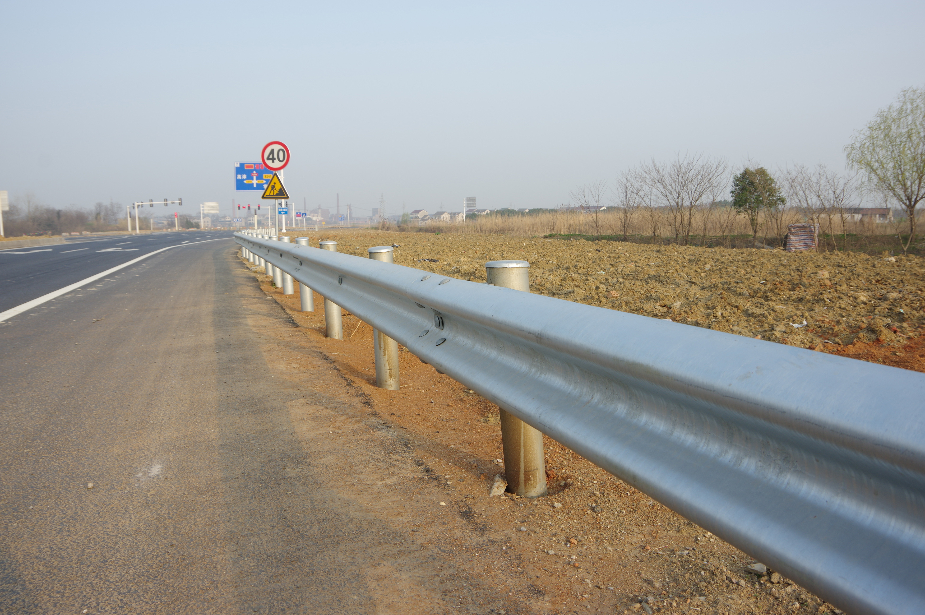 W Type Cold Rolled Steel Profiles Good Performance For Highway Guardrail