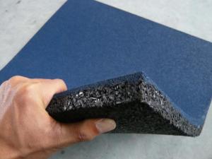 China Grain Industrial Rubber Mat Flooring 10-50mm X 0.5-1.0m X 0.5-1.0m wholesale