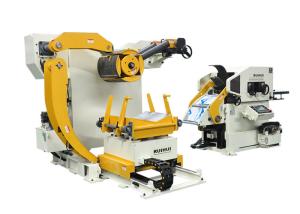 China Compact 3 In 1 Steel Coil Decoiler Straightener Feeder wholesale