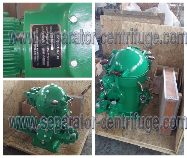 1500LPH Manual Slag Discharge Diesel Lubricant Heavy Fuel Oil Handling System