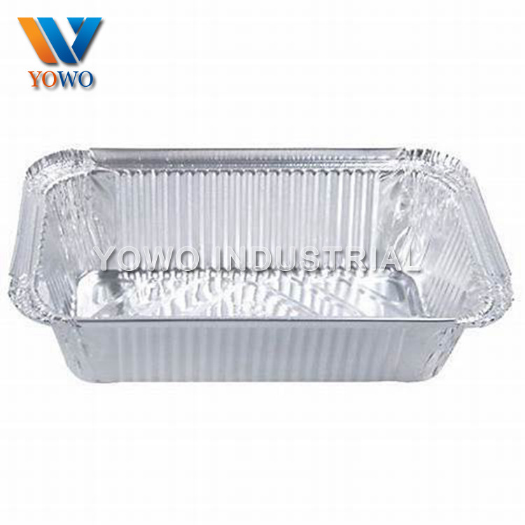 SASO Certification 540ml Aluminum Foil Food Tray With Lids