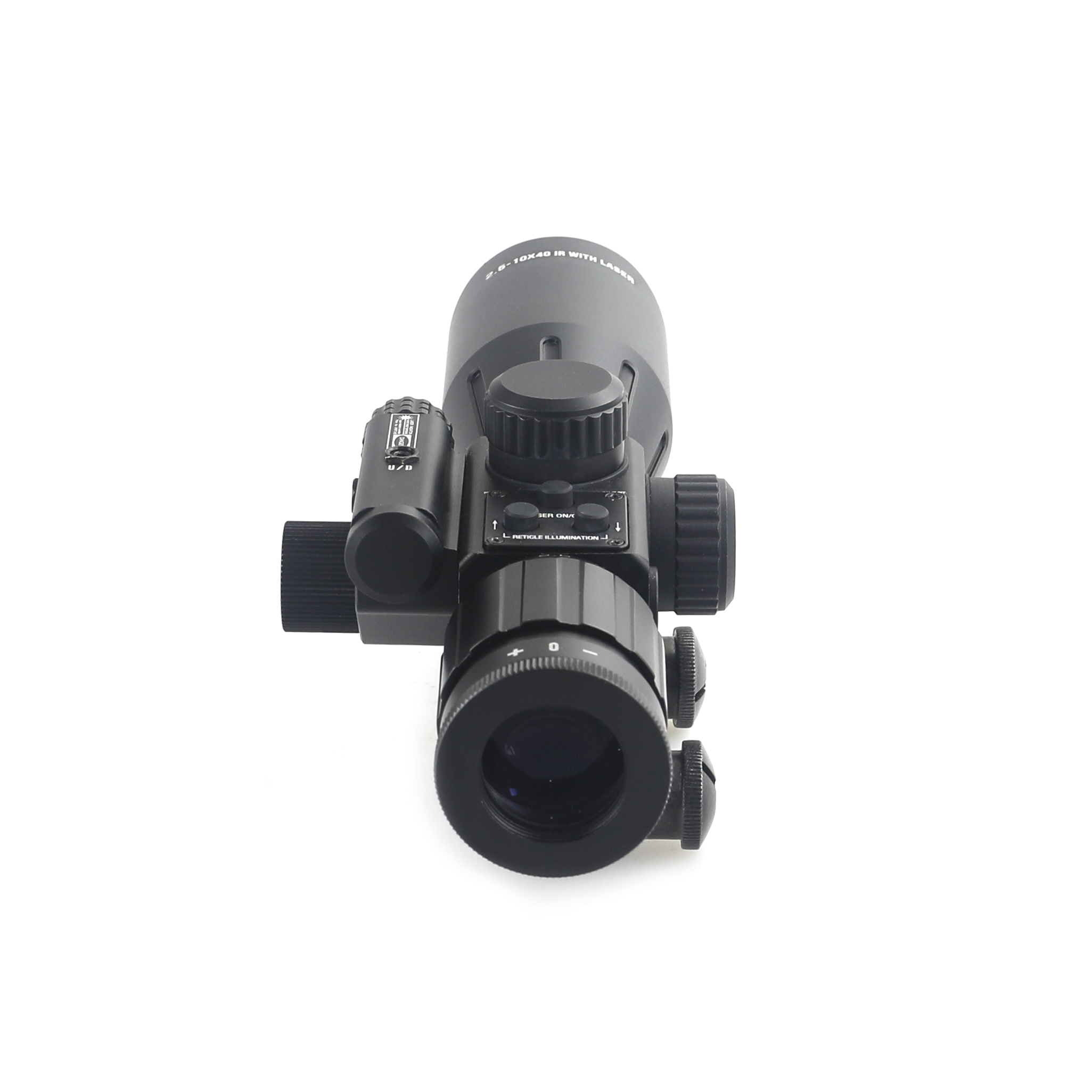 Length 198mm Kandar or OEM 2.5-10x40IR Scope with Durable Construction
