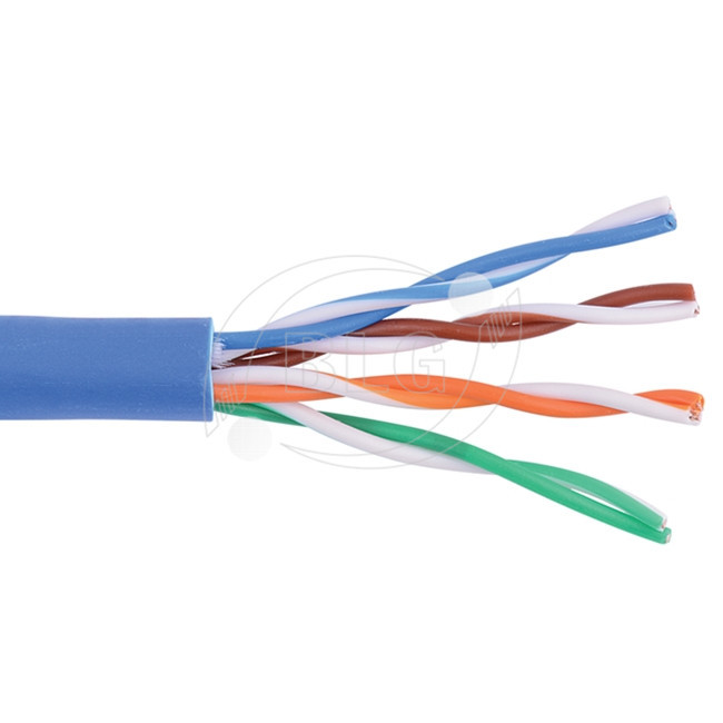 1000FT Unshield Ethernet LAN Cable Cat5e CU CCA 4 Pairs Ethernet Networking Cable, Indoor Type