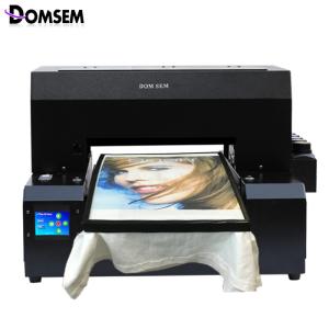 China Automatic Flatbed T Shirt Printing Machine High Resolution 6 Colors Channels wholesale