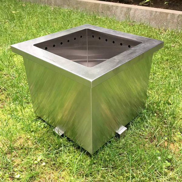 13 Inch Outdoor Fire Pit Stainless Steel Smokeless 13 Inch Log Burner