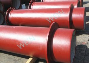 China Flange Joint Ductile Iron Pipe External Fusion Bounded Epoxy Coatings wholesale