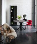 Wooden Custom Made Furniture Dining Room Table For Apartment / Restaurant