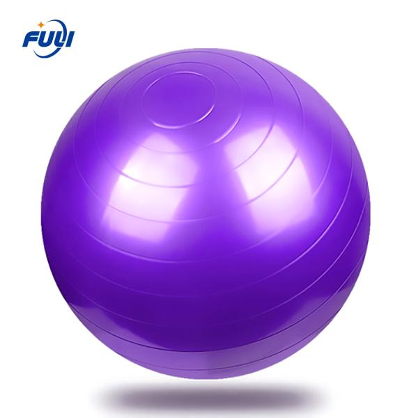 OEM 15cm 18cm Glitter PVC Gymnastic Ball For Kids