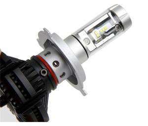 China 50W 6000LM Pure White 6500K LED Headlight Bulb wholesale