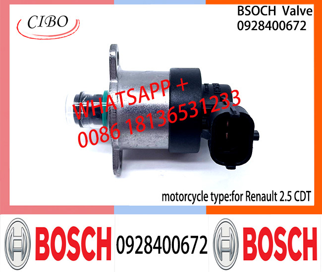 BOSCH DRV Valve 0928400672 Control Valve 0928400672 for REN-AULTt 2.5 CDT