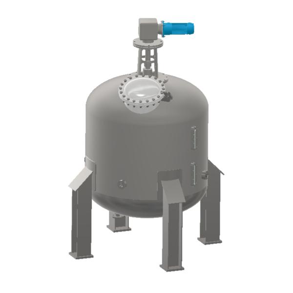 CE Industrial Air Filter Systems Equipment Spiral Type Sludge Stir Evenly