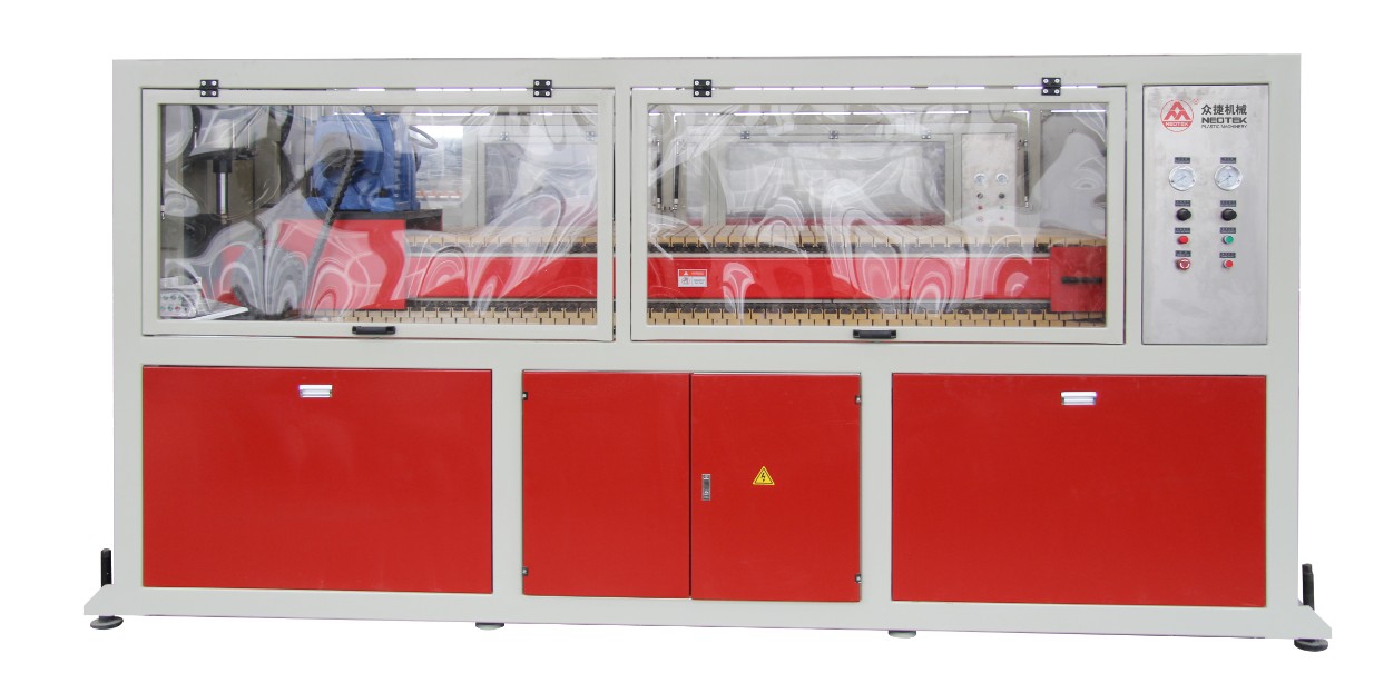 Co-rotating Conical Twin-screw PVC WPC Extrusion Line with 38CrMoALA Screw Material