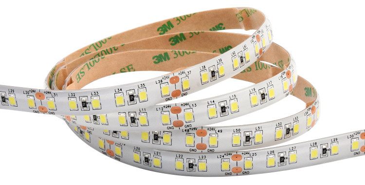 2835 SMD Single Color LED Strip 120 LED 21W UL CE RoHS Approved