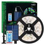 Garden Christmas Outdoor Strip Lights Solar CCT 3000K Length 5M