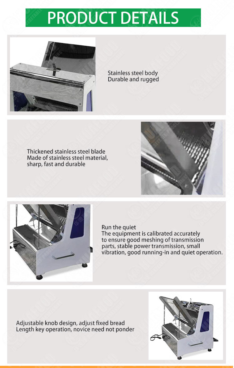 12mm Automatic Electric Bread Slicer Machine For Home Use Bread Cutting Machine