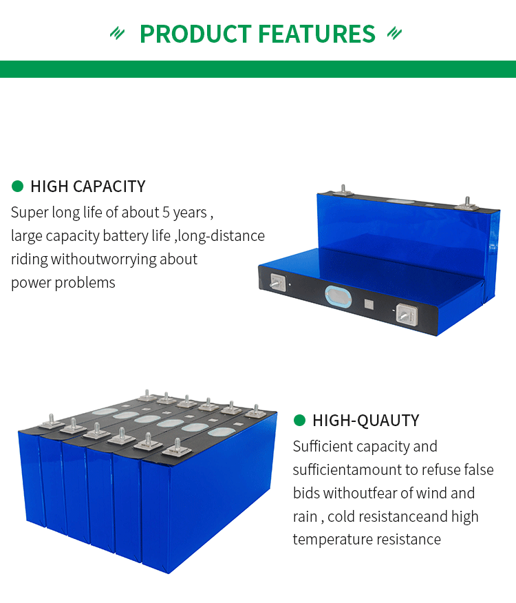3.7v 218ah Deep Cycle Lithium Battery Cells For Solar Storage System