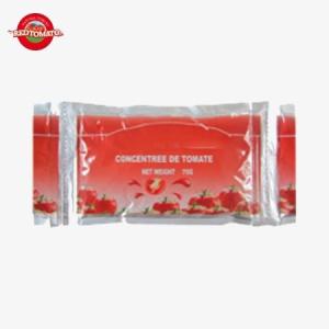 China Flat Sachet Tomato Paste 30g Sweet And Sour Triple Concentrated wholesale