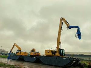 China Hydraulic Vibro Hammer For Waterbodies Working Construction Projects wholesale