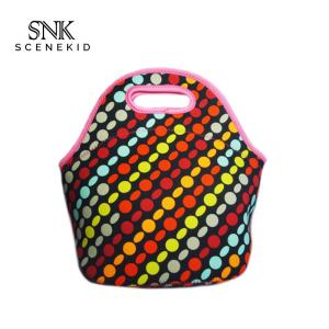 China Shopping Outdoor Printing Cooler Neoprene Lunch Bag wholesale