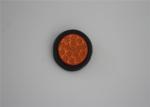 Waterproof 12v 24v 4 inches round red trailer led brake lights