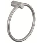 Bathroom Chrome Towel Rack Stainless Steel 304 Modern Circle Towel Hanger