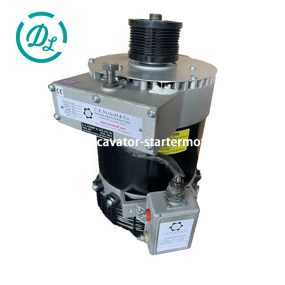 260A 24V Marine Alternator Excavator 3425404 10025295 4086503 5241500750