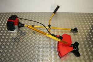 China 43cc Gasoline brush cutter grass trimmer Lgbc430 with golden pipe wholesale