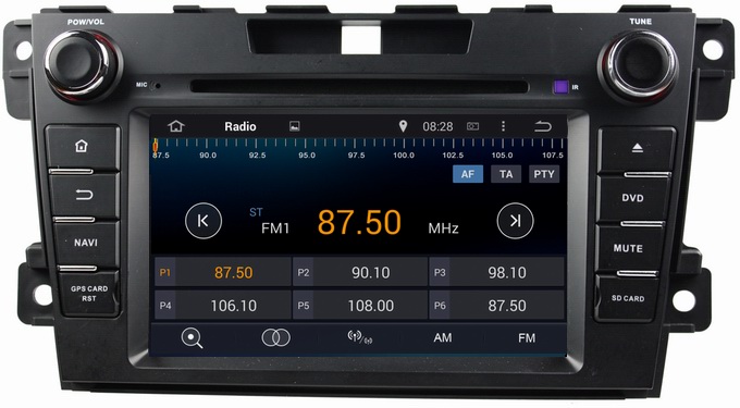 Ouchuangbo Car Headunit DVD Multimedia Stereo for Mazda CX-7 (2012-) Android 4.4 3G Wifi Radio iPod USB OCB-7007D