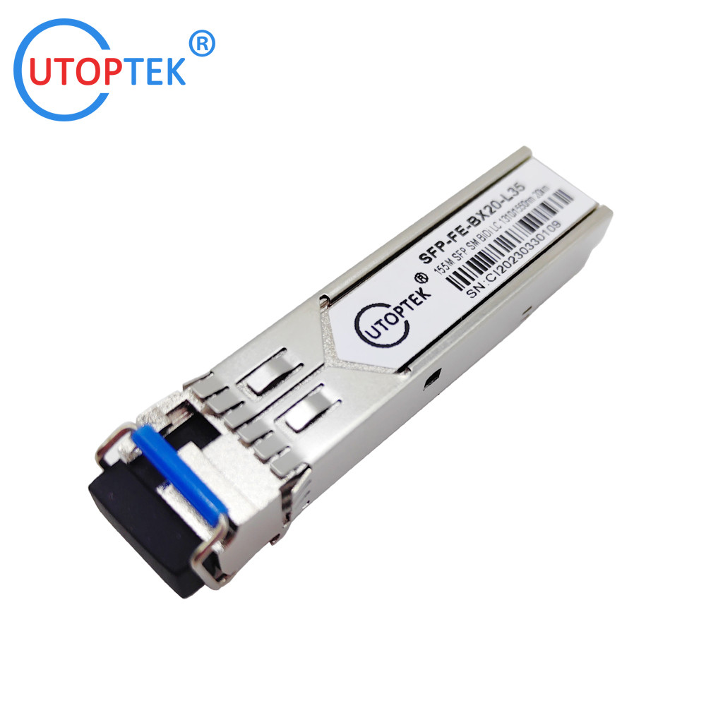 155M SFP SMF Bidi LC 20km 1310/1550nm optical fiber sfp transceiver module for cisco/huawei/ZTE/Viettle
