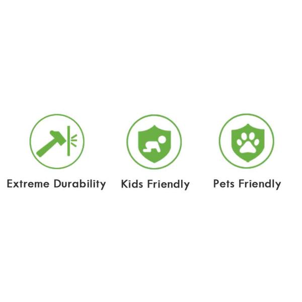 Simple Color Hybrid SPC Rigid Core Vinyl Floor With Ixpe Padding For Requirements