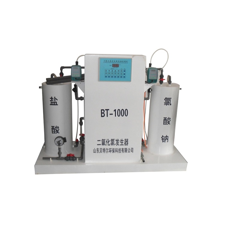 Portable Electrolytic Chlorine Dioxide Generators for Drinking Water Disinfection Made
