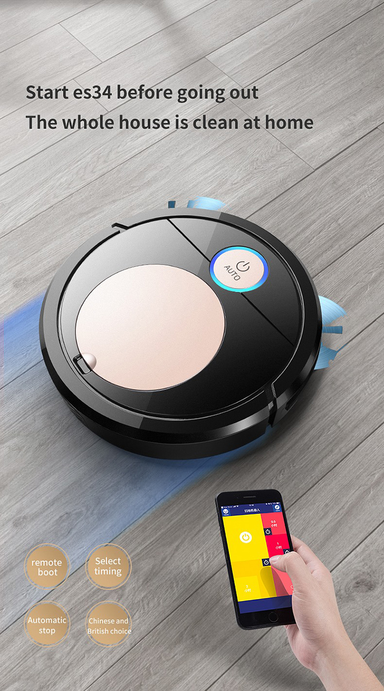 1300pa Smart Sweeper Cleaner Robot 150m2 Intelligent Home Appliances