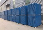 Fast Lifting Speed Industrial Construction Safety Screens 20mmX20mmX0.5mm Frame