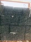 Metal Iron Black Square Steel Tubing Stable Wear Resistance High Bearing
