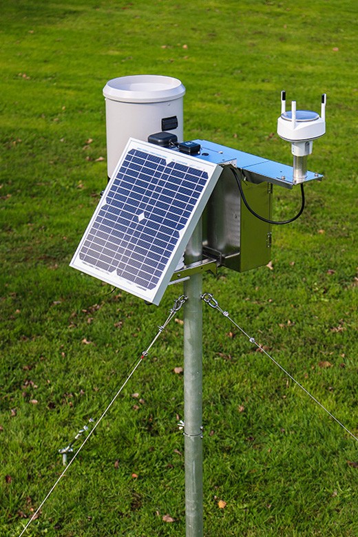 Irrigation Rain Sensor Tipping Bucket Rain Gauge -10C-50C Single-Tip 0.5mm 15.7cc