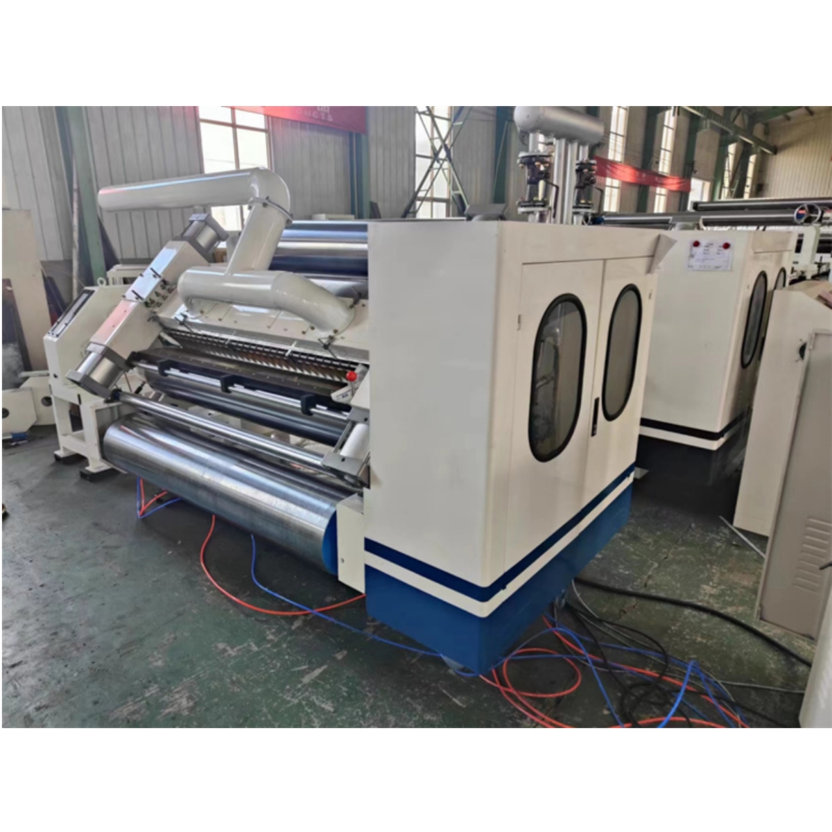 1700 KG Paper Forming Machine Fingerless Corrugation Machine for Corrugated Production