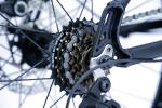 High Speed 48v 1000w Bafangcentral motor Mountain Electric Fat Bike with front