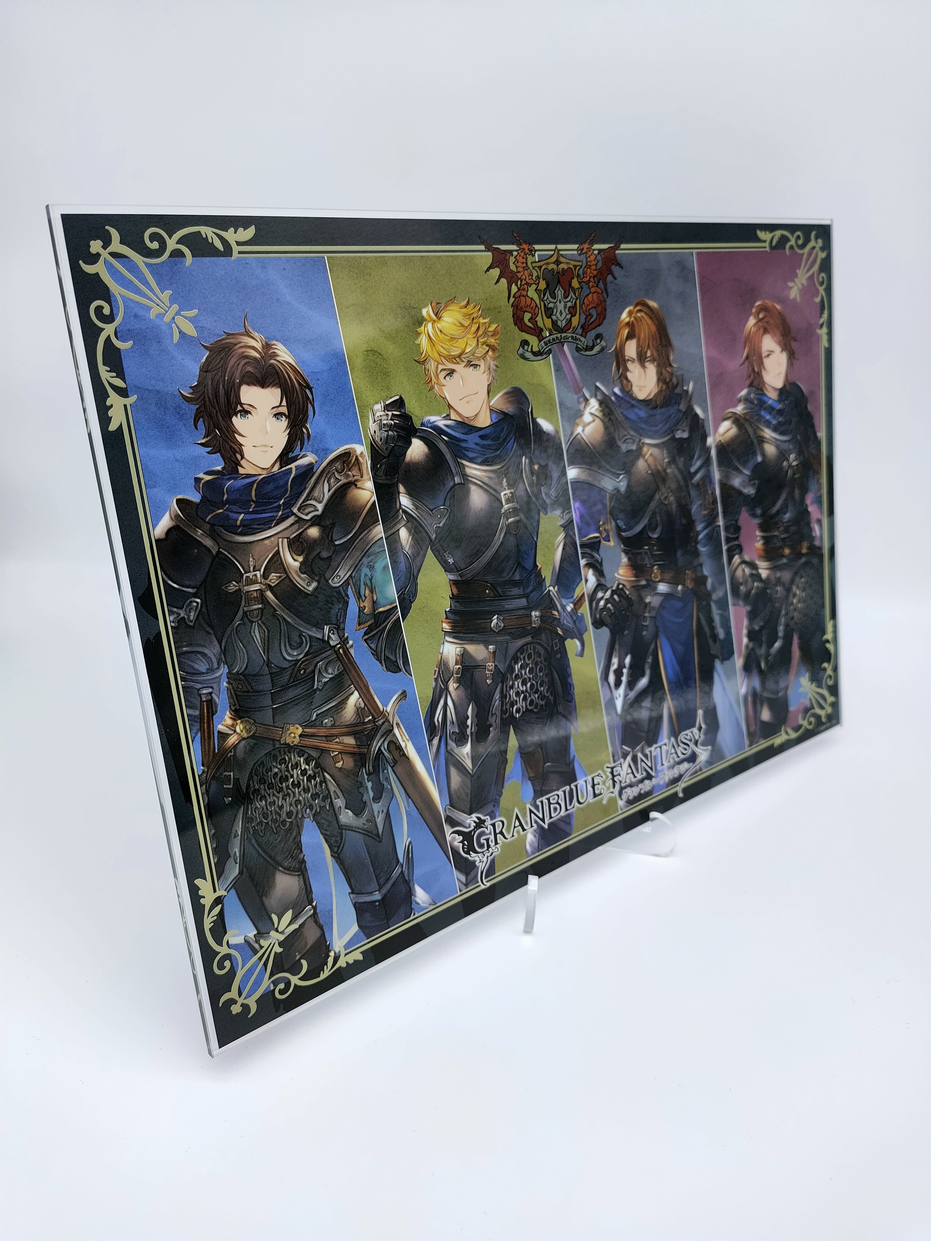 Inkjet Printing Anime Acrylic Figure Demon Slayer Figure 21cm Size
