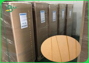 China Uncoated Unbleached Kraft Board 150 - 450GSM Great Stiffness SGS Standard wholesale
