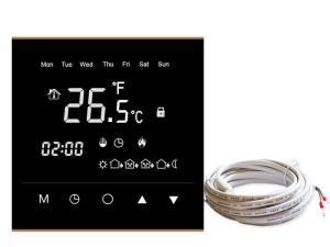 China Household Wireless Heating Thermostat 6 Period Programmable AC230V wholesale